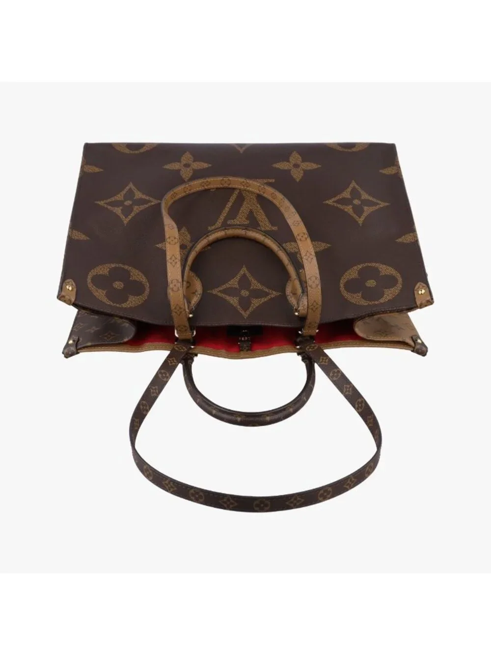 Louis Vuitton On The Go GM Monogram Brown Canvas Tote